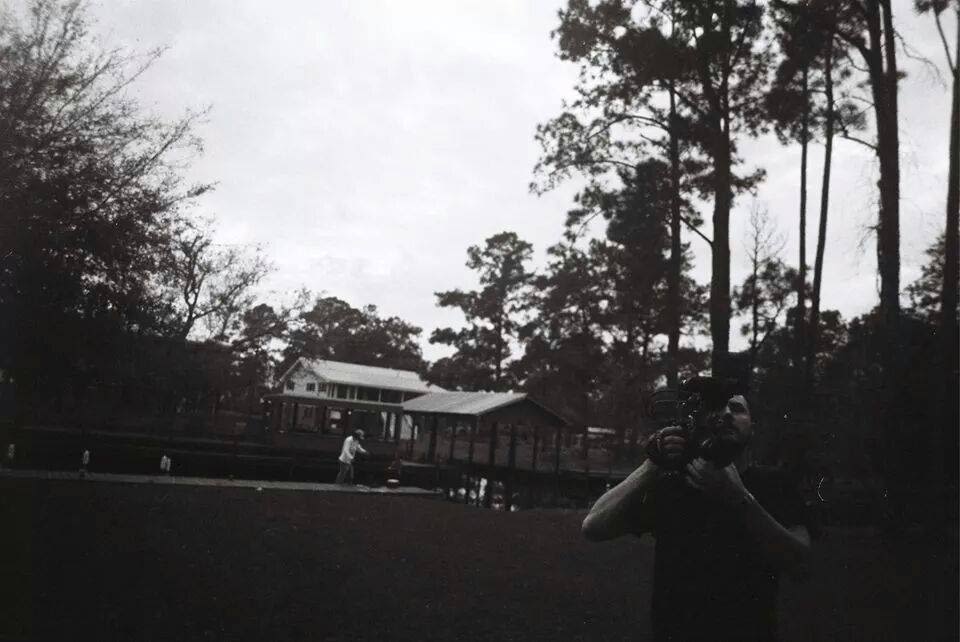 Stu McCardle on set